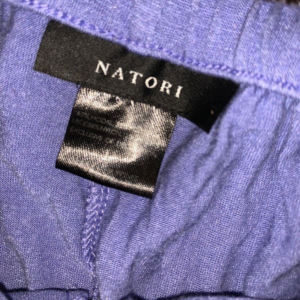 Natori Womens Blue Pants - Picture 4 of 5